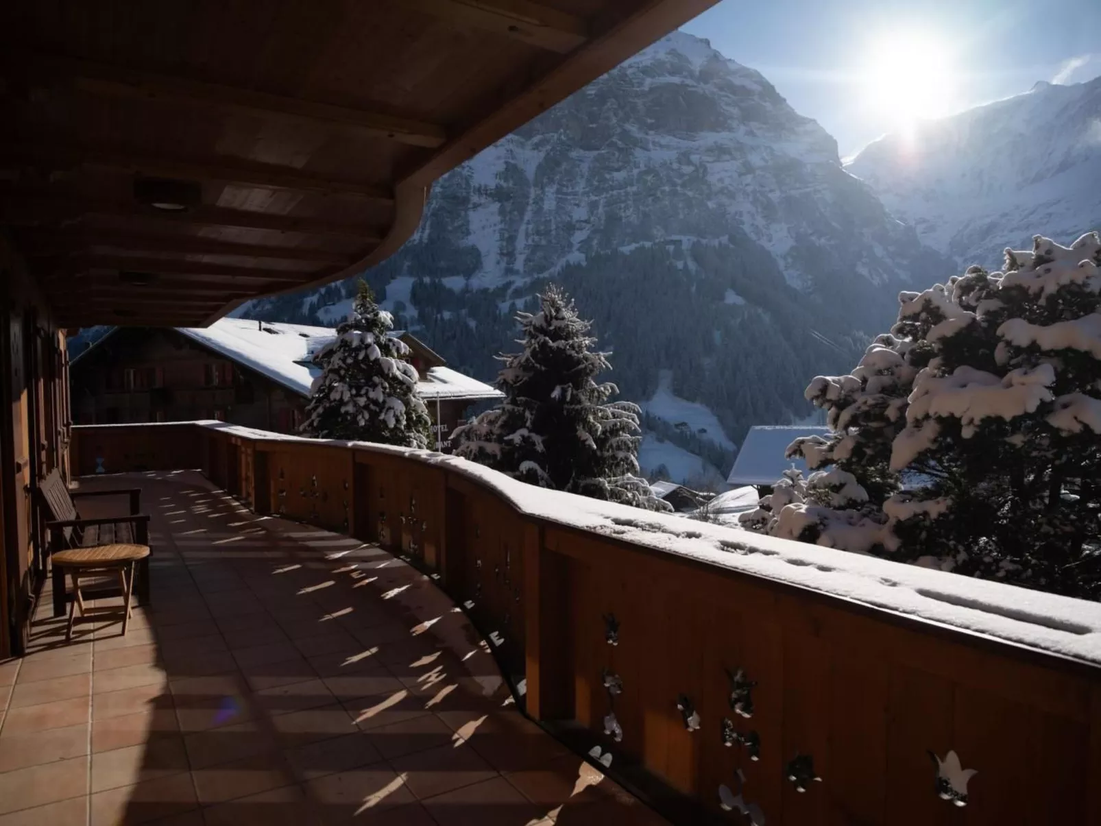 Orion - Luxuriöse Duplex Wohnung in Grindelwald-Draußen