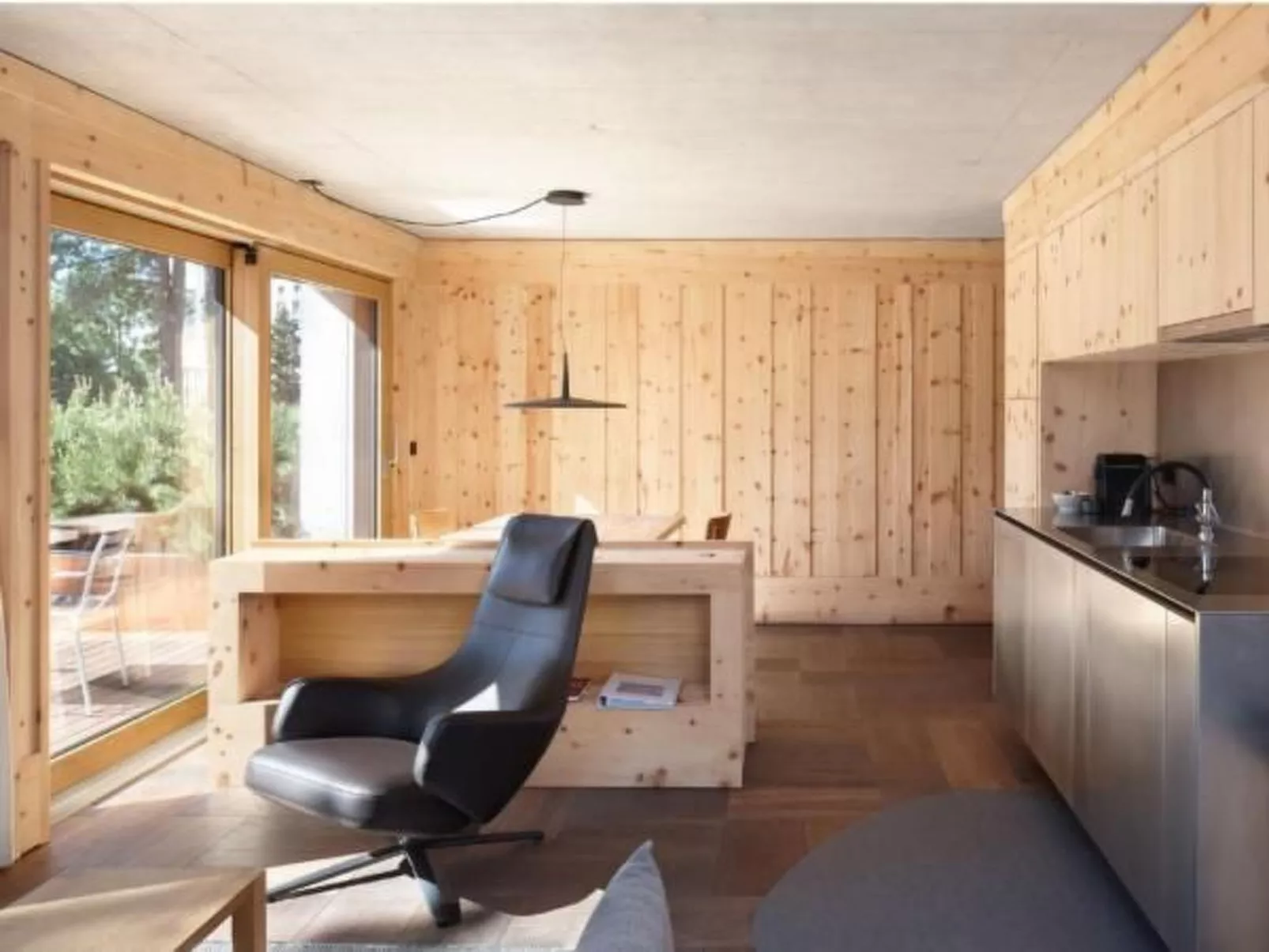 Alpine Lodge 2-Bett-Wohnung Chesa al Parc /  "Be-Dedans
