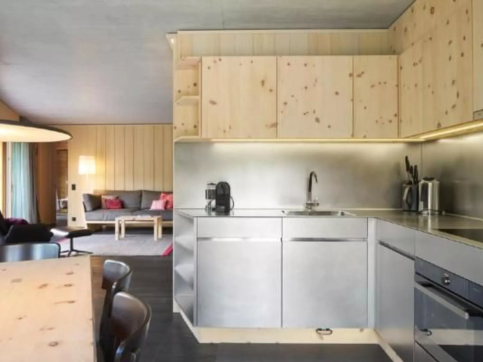 Alpine Lodge 4-Bett-Wohnung - Chesa a la Punt-Dedans