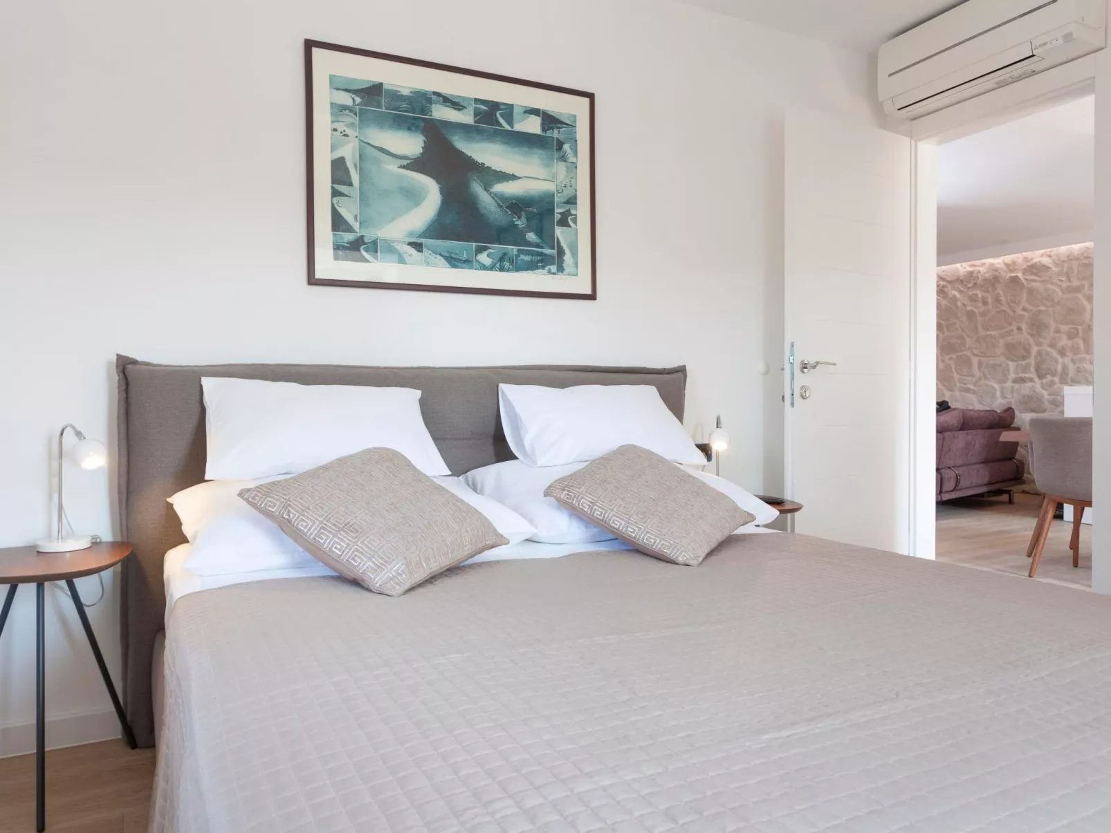 Für 6 Personen ca. 98 m&sup2; in Makarska, Dalmatien (Gespanschaft Split-Dalmat-Dedans