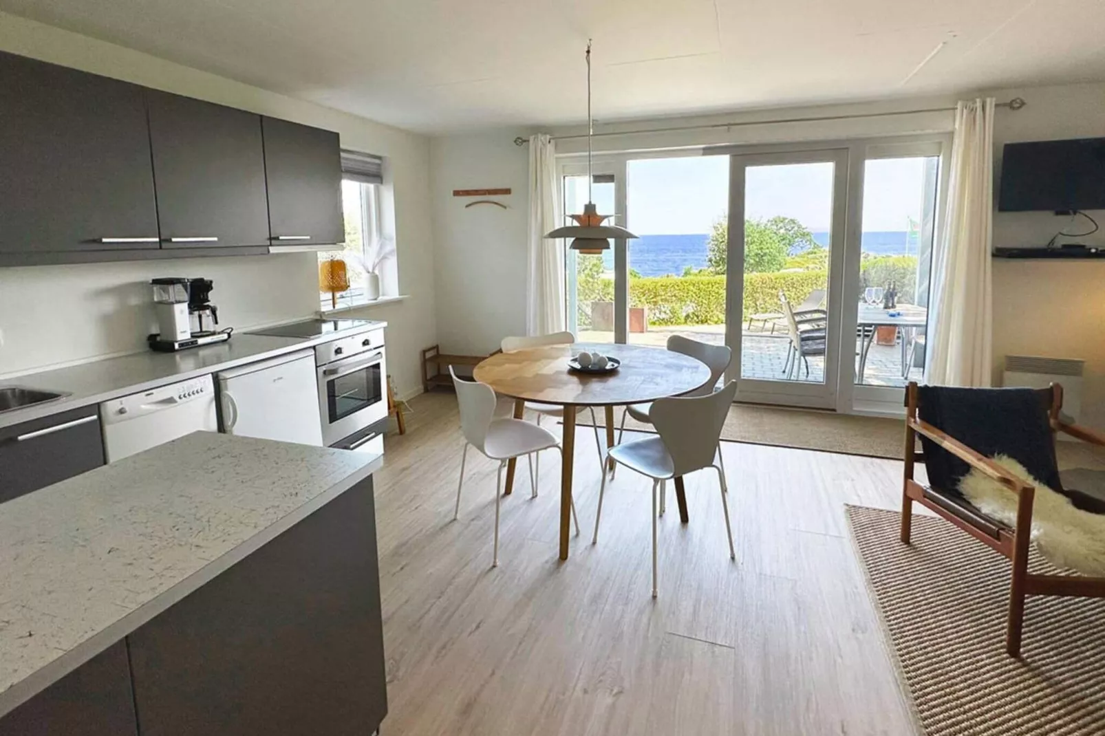Maison de vacances pour 4 a Gudhjem-Intérieur