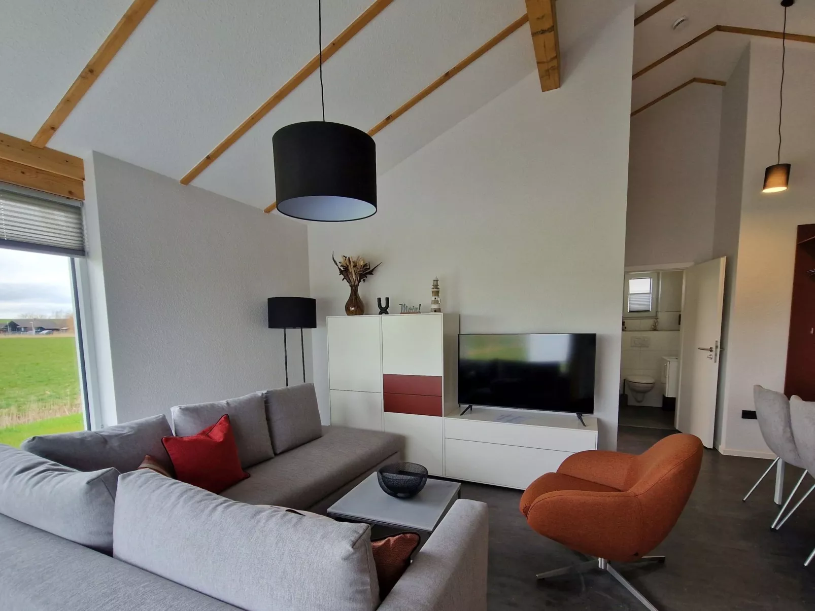 G18 Ferienhaus mit Wiesenblick in Eckwarderhörne-Dedans