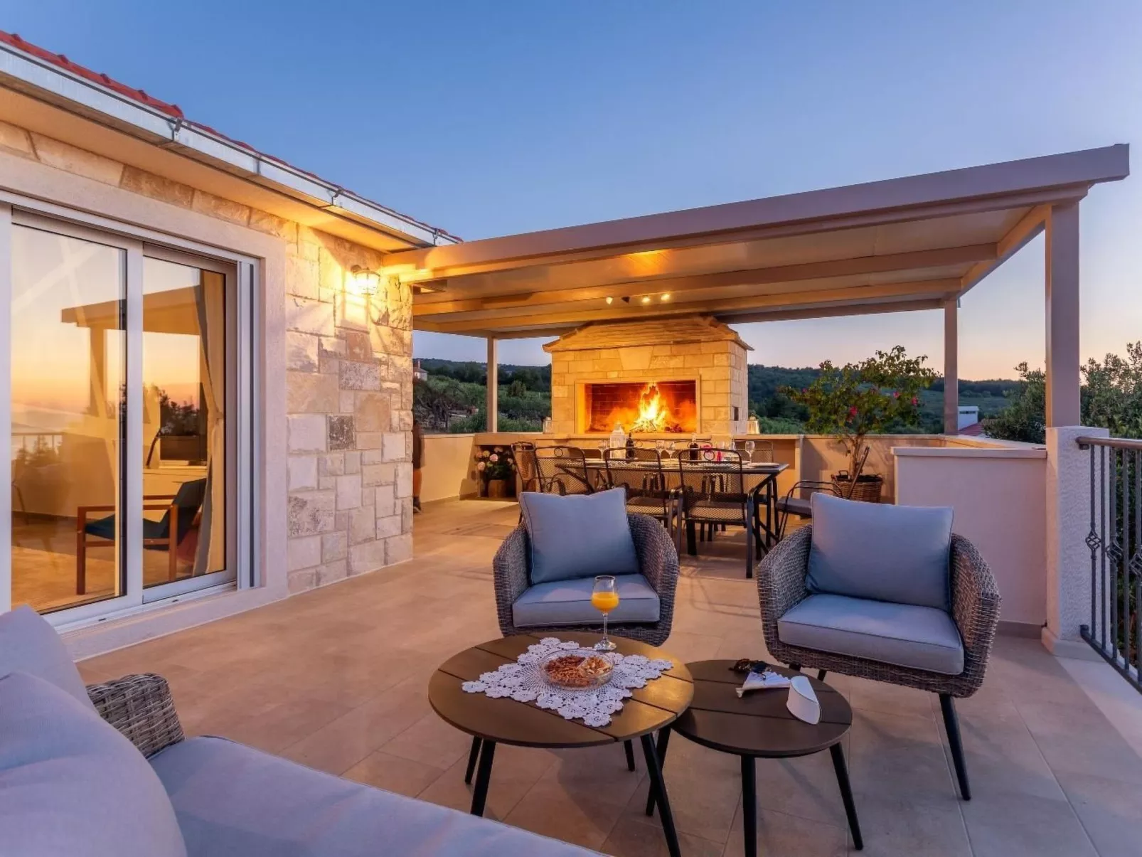 Villa Santa Lucia auf der Insel Brač-Drinnen