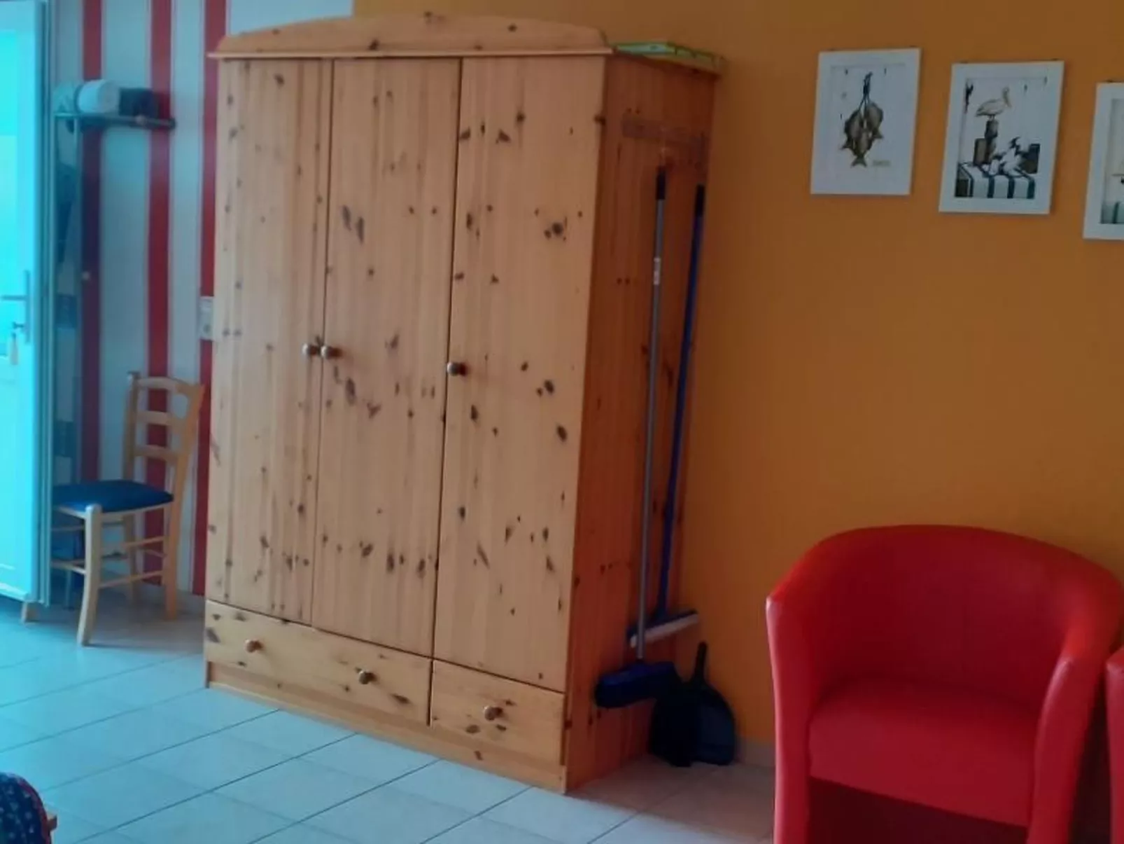 Studio-Appartement mit Terrasse-Dedans