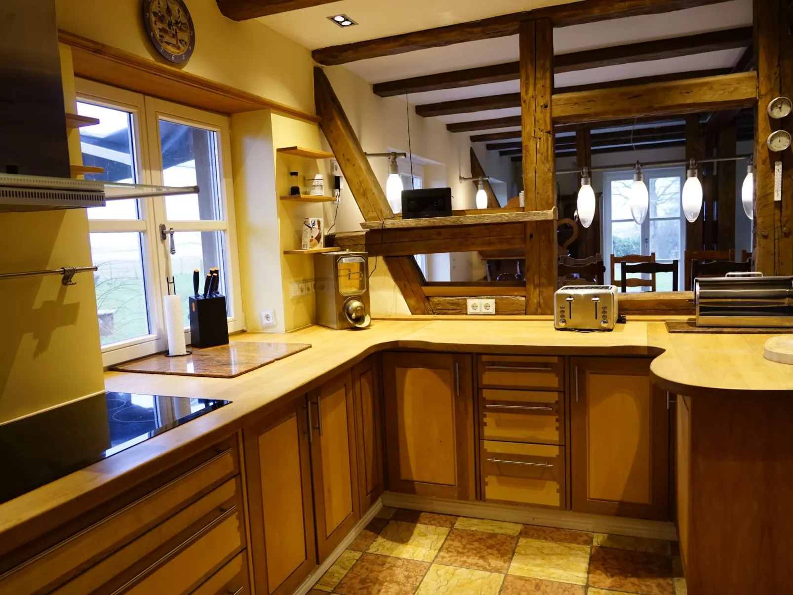 Reethaus Mertinat ''For Ten'' mit Meerblick-Dedans