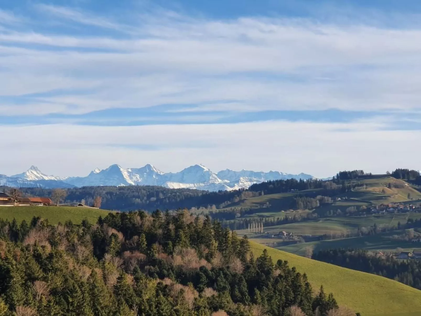 In einem heimeligen Berner-Stöckli-Outside