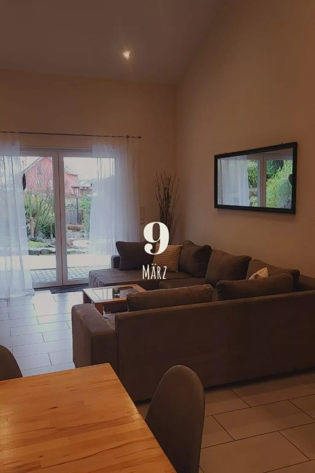 Für sieben Personen-Drinnen