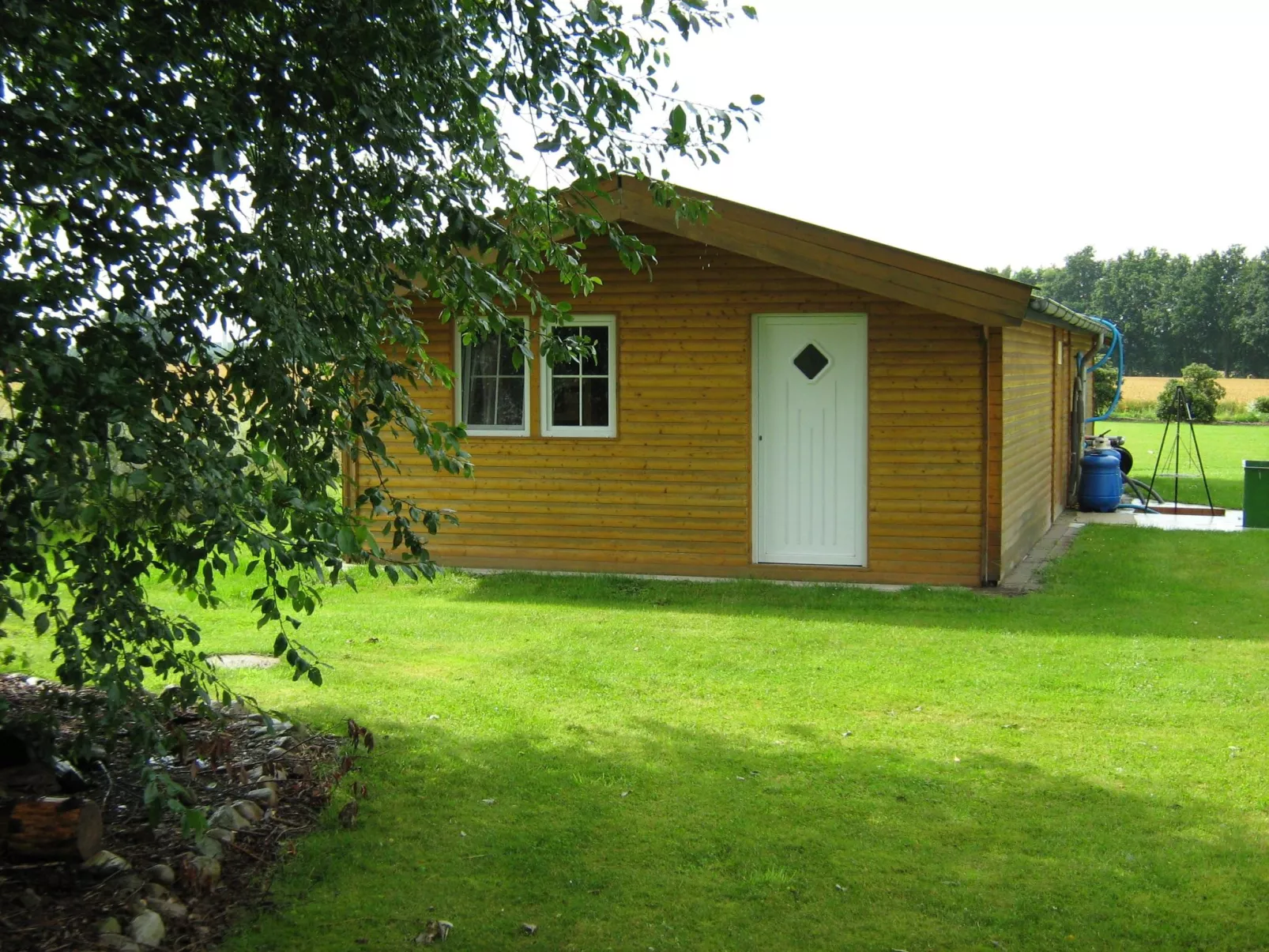 Blockhaus für fünf Personen-Dedans