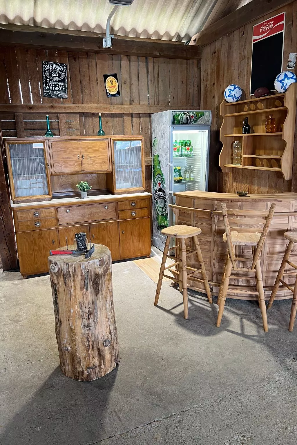 Komplett mit Freizeitstadel-Inside