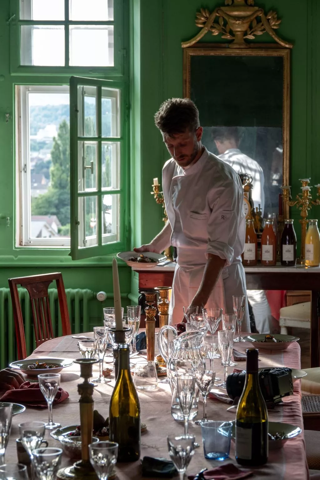 Chateau-Studio Bleu-Drinnen