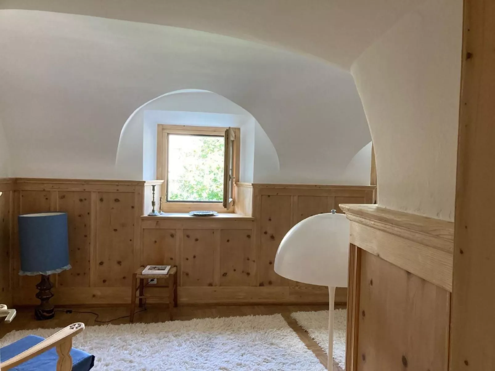 Chesa alb sco'l floc-Drinnen