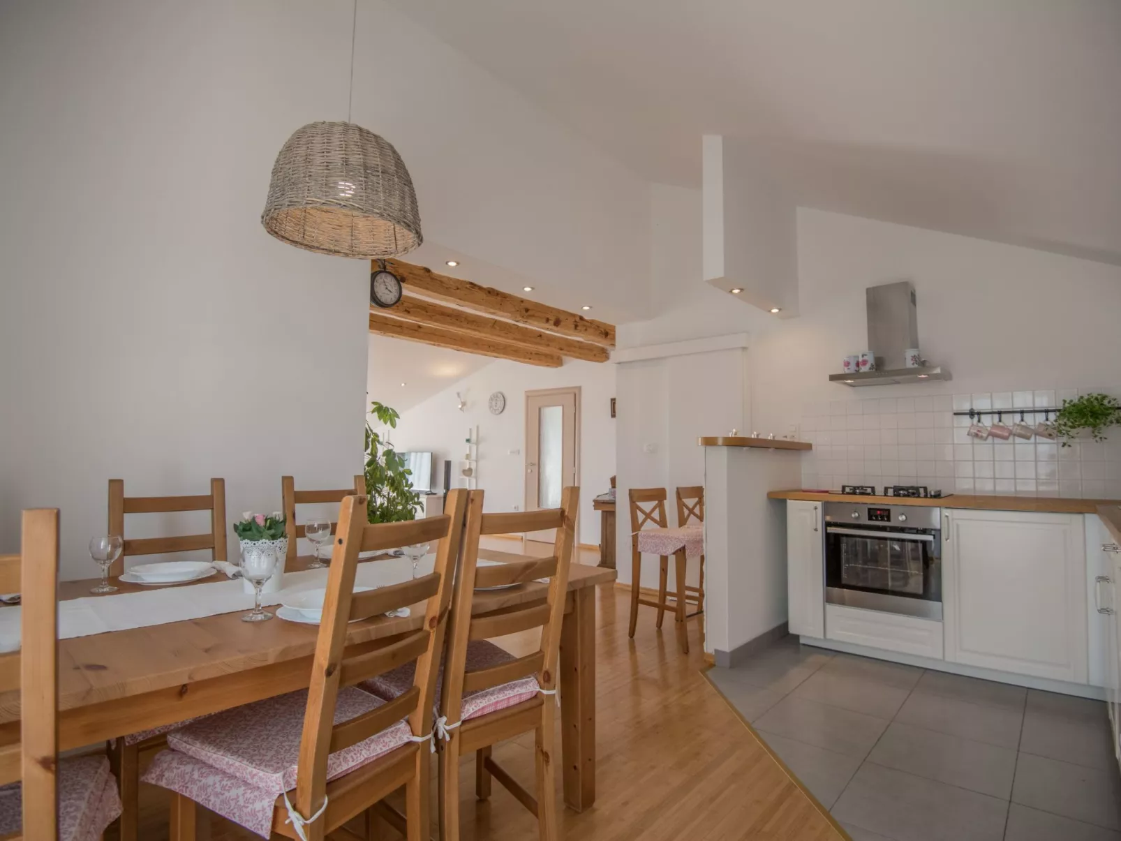 Freistehende Villa Iva Grubine mit Privatpool-Inside