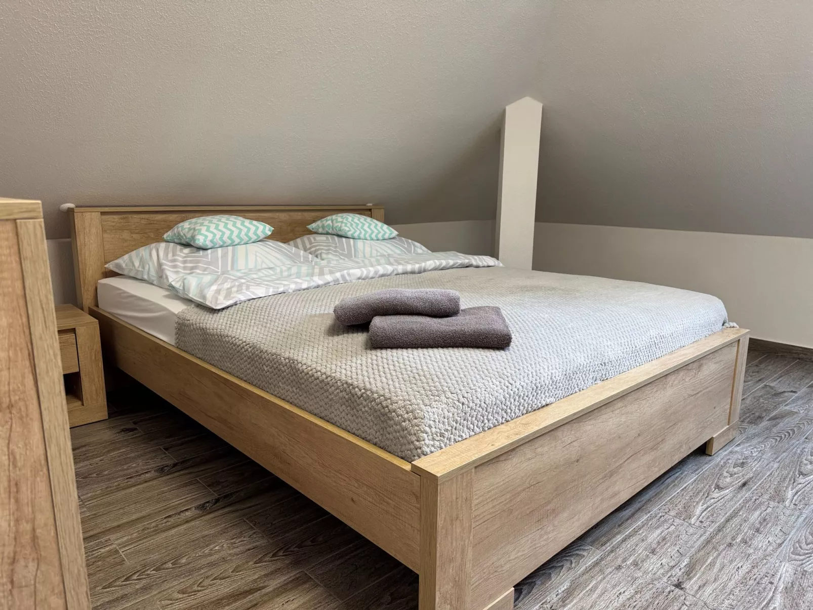 Mit Wasserblick-Dedans