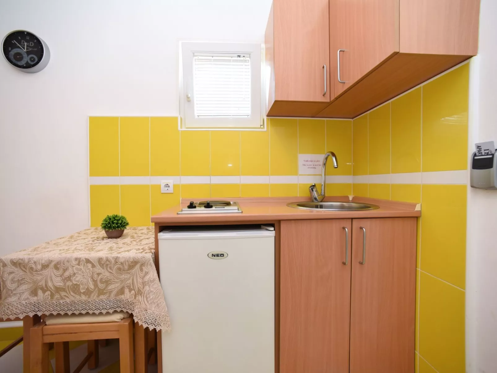 Studio-Apartment mit Balkon - Inside