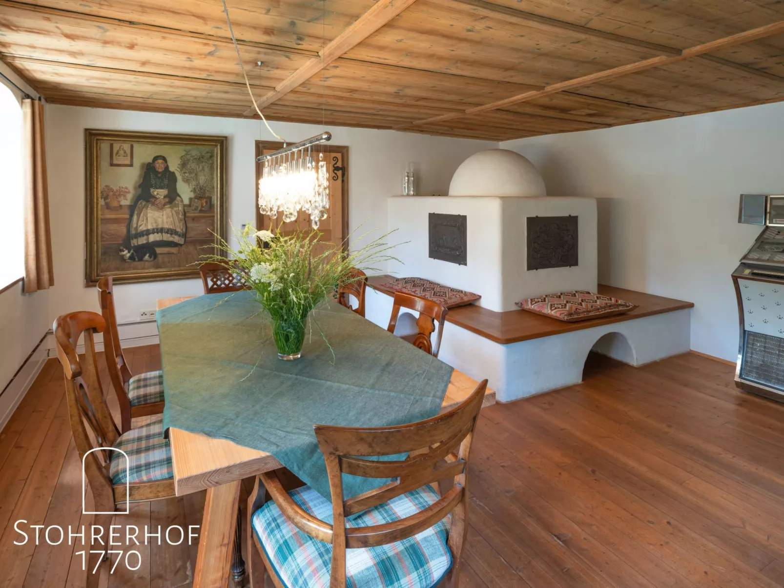 In Riederau mit Großem Garten-Drinnen