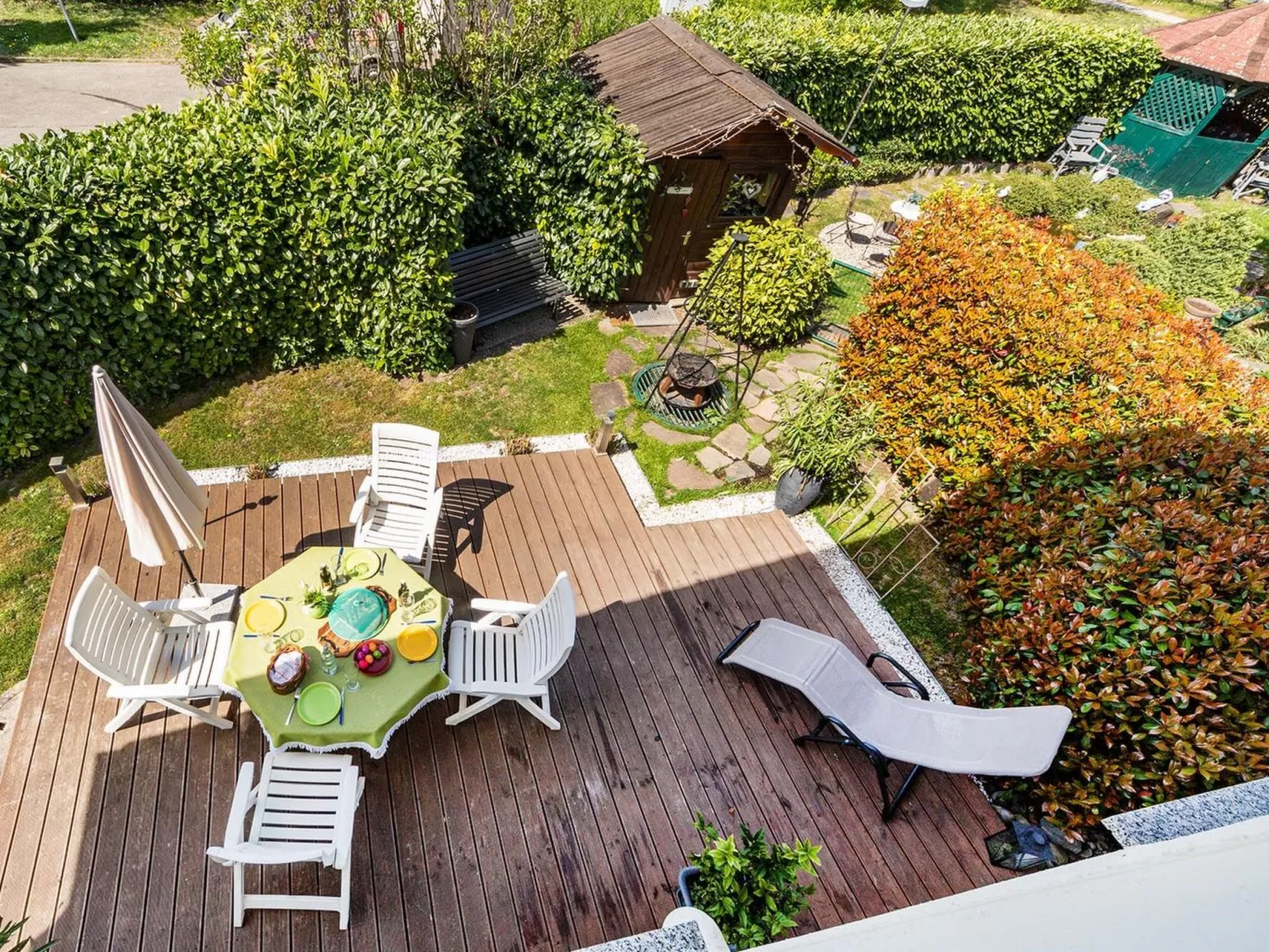 Am Bodensee mit Garten und Terrasse-Dedans