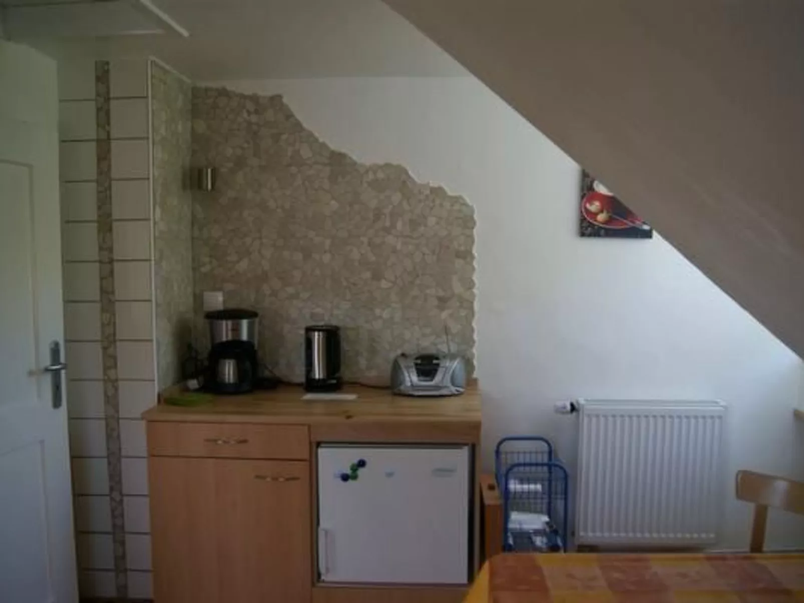 Kleine Dachwohnung-Inside