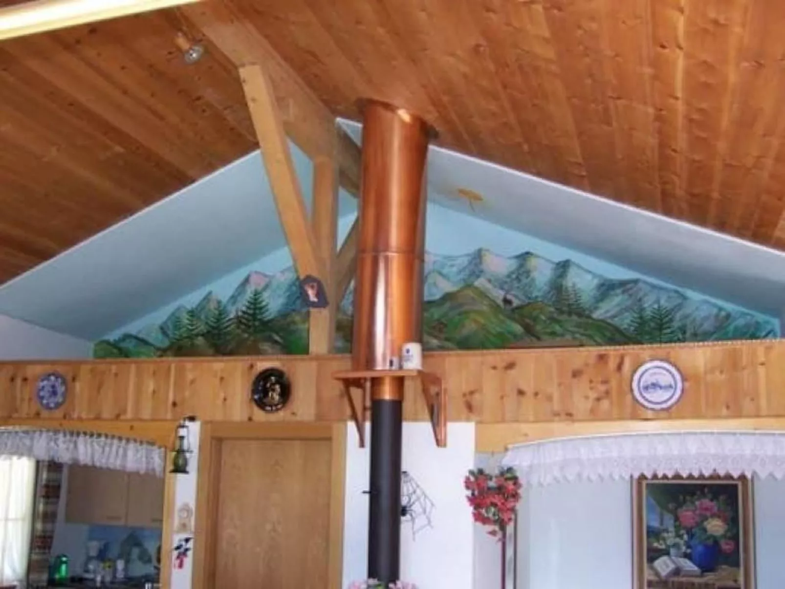 Mit Bergblick-Inside