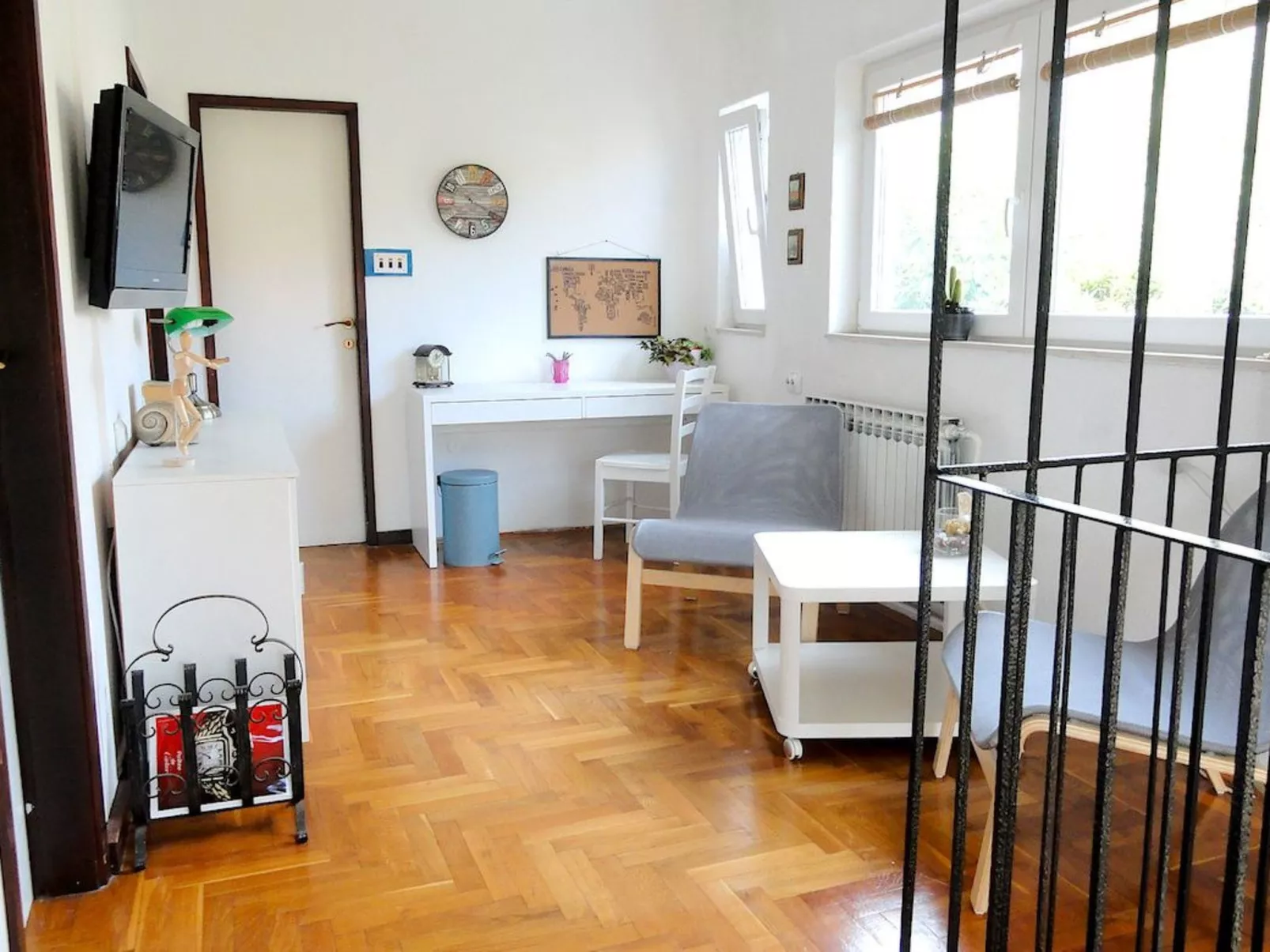 Karmen auf zwei Ebenen mit Garten-Dedans