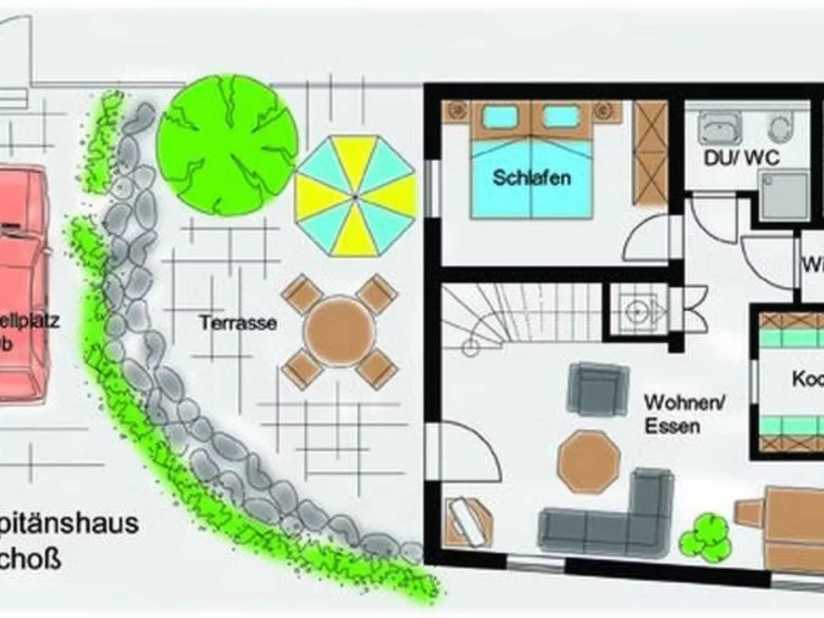 Kapitänshaus-Inside