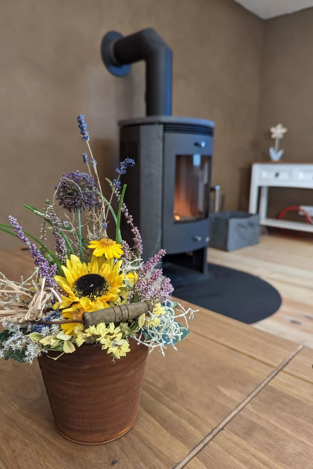 In Berkenlatten mit Großer Terrasse-Dedans