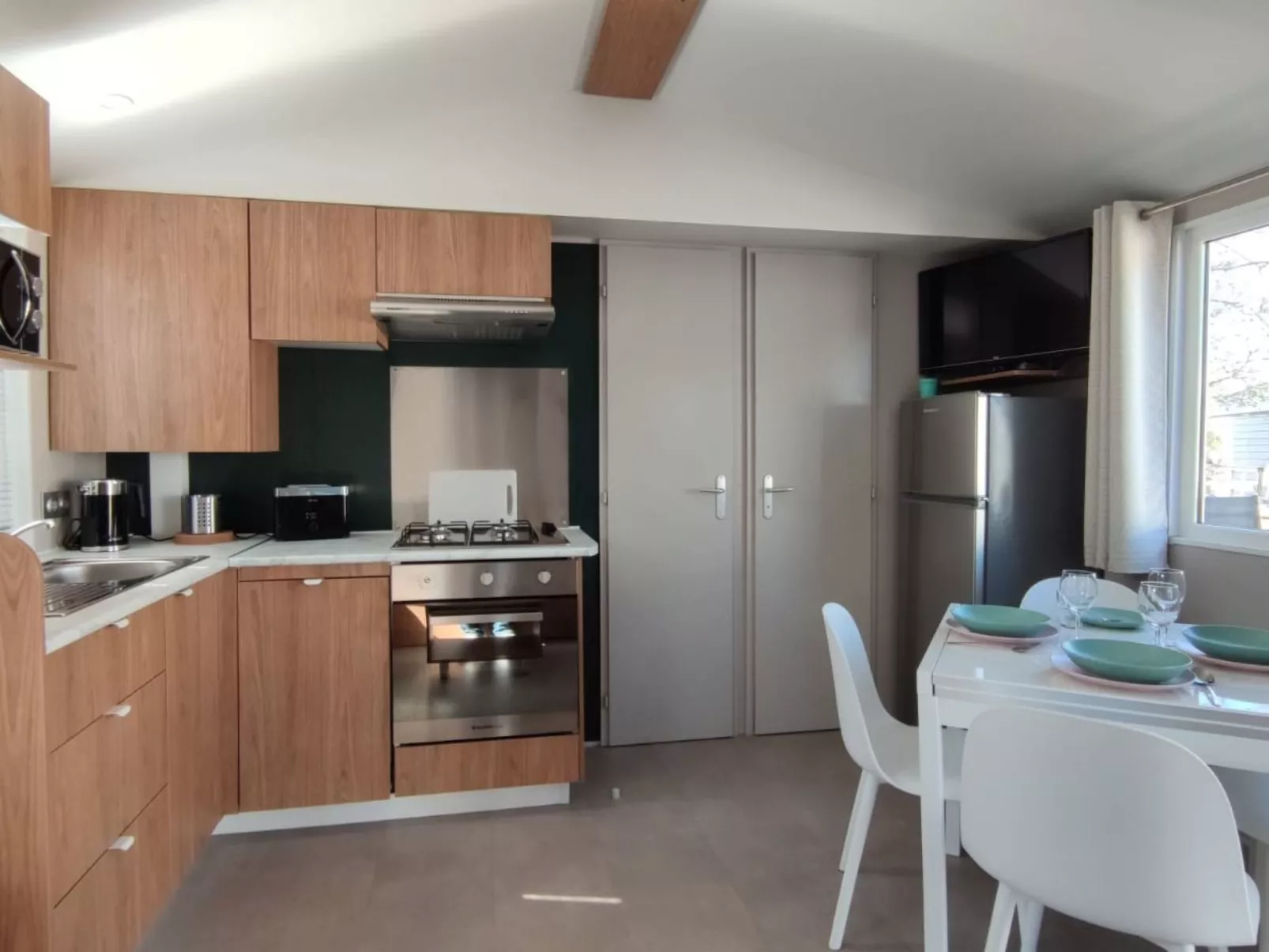 Mobilheim Herz Lauwersoog - Chalet Pampusplaat 03-Inside