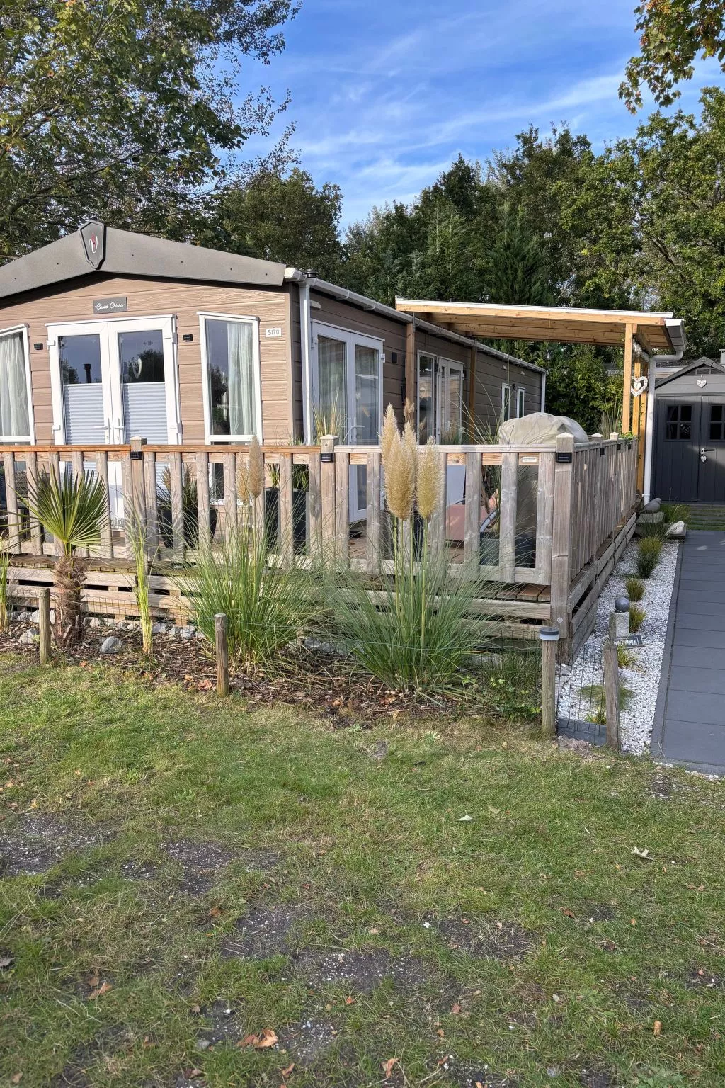 Chalet in Strandnähe-Draußen