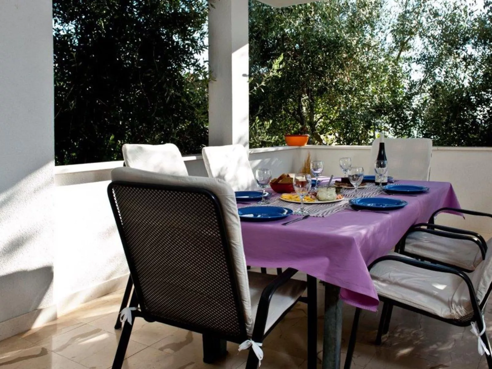 Charmante Villa Layla mit Meerblick und Pool-Draußen