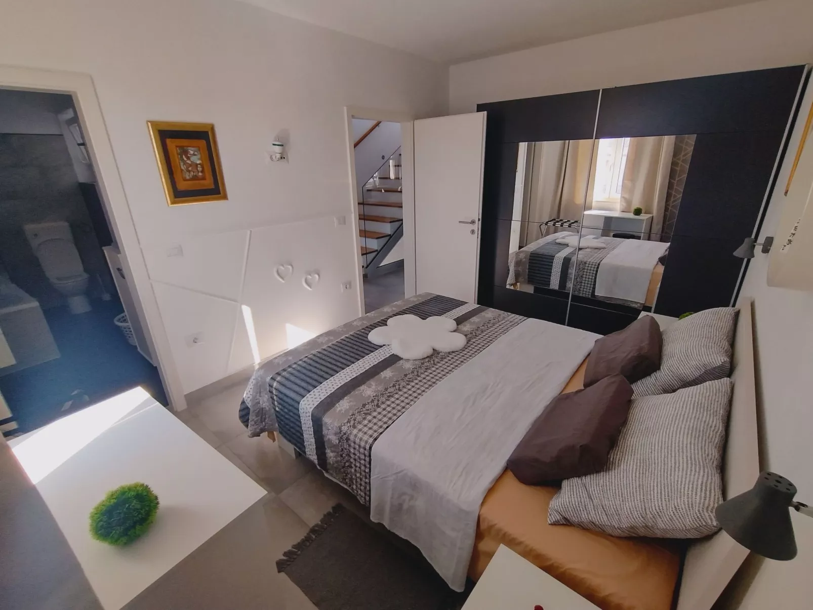 Duplex Meerblick-Dedans