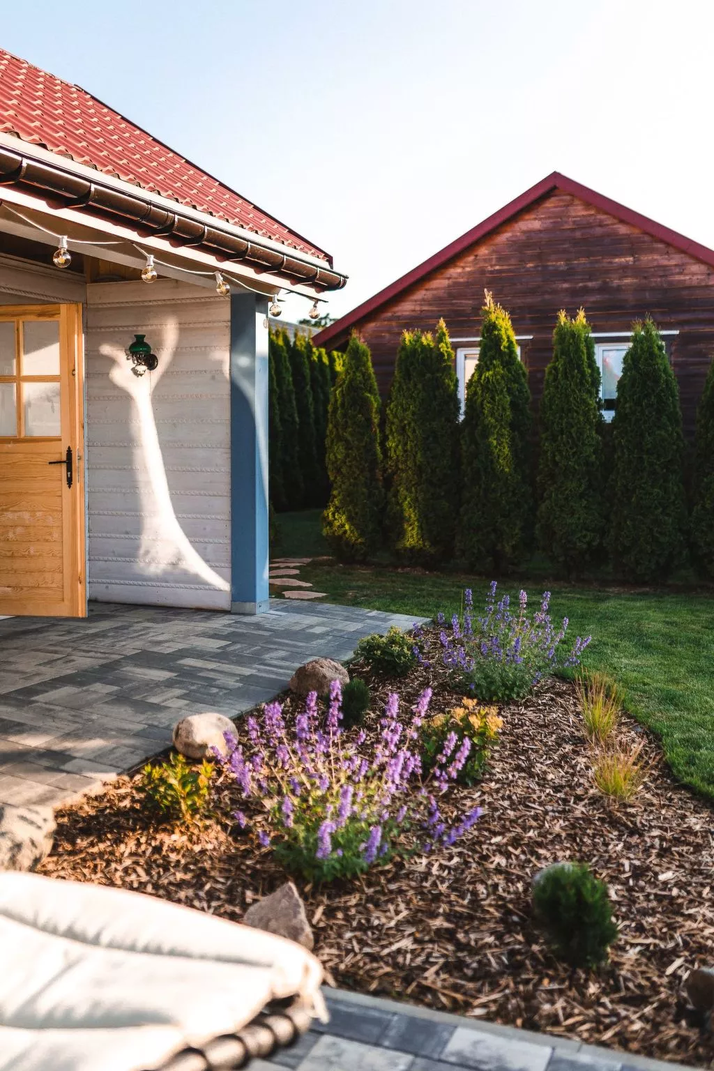 Mit Schwimmbad-Inside