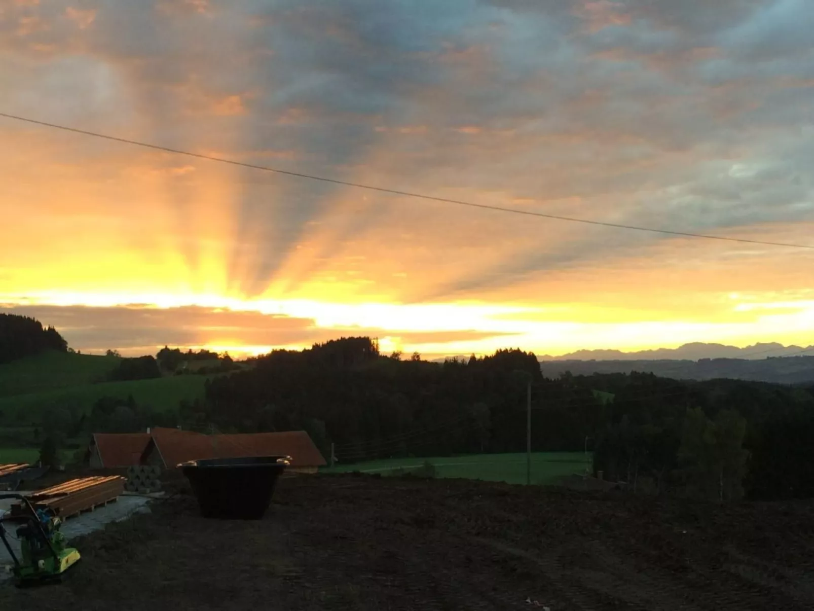 In Buchenberg mit Garten und Terrasse-Drinnen
