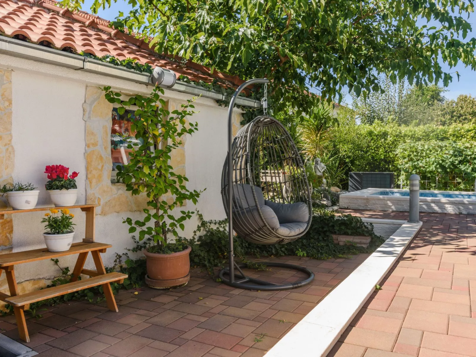 Wohnung mit Whirlpool-Dehors