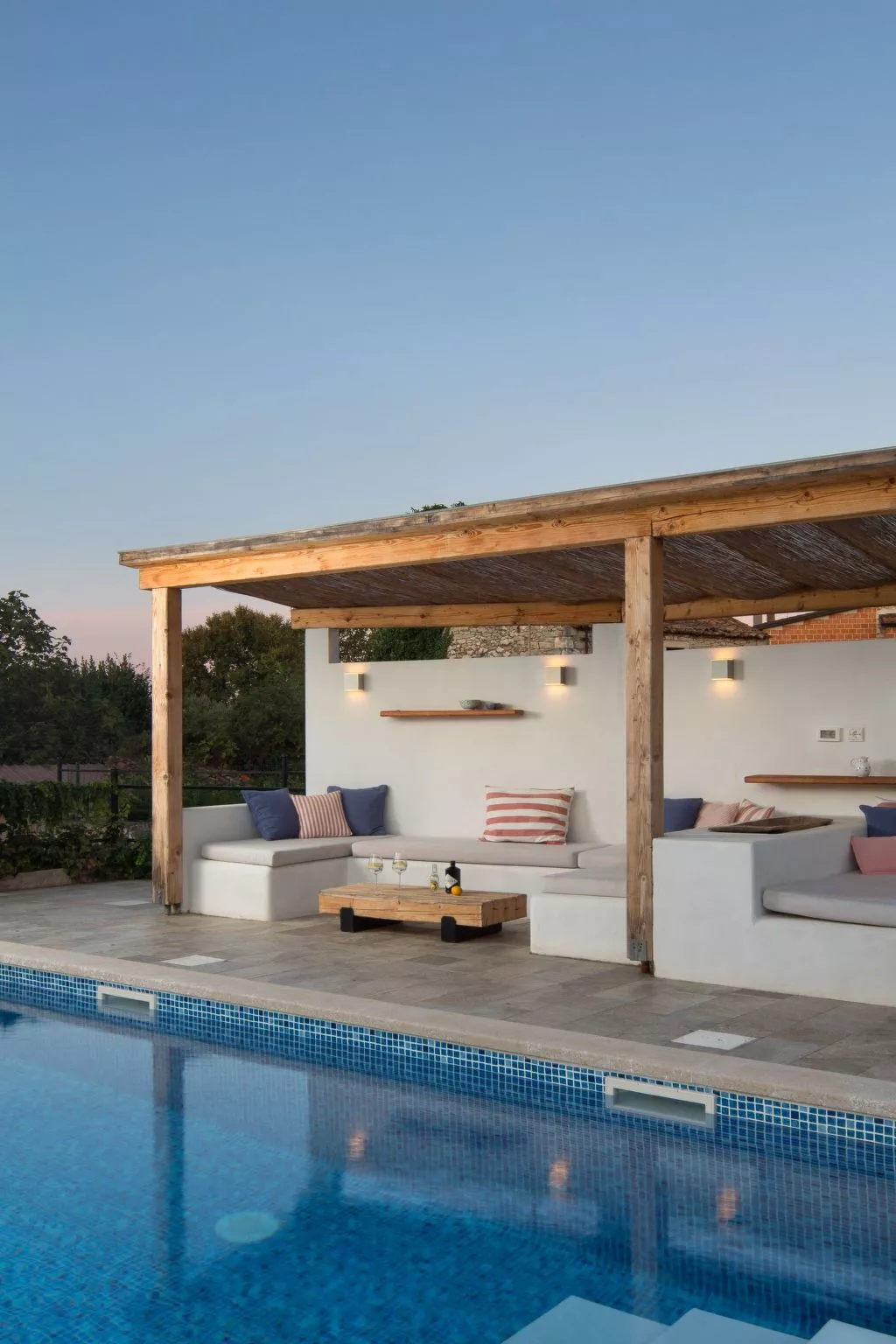 Villa Flavia Traditionelles Steinhaus mit Pool-Dedans