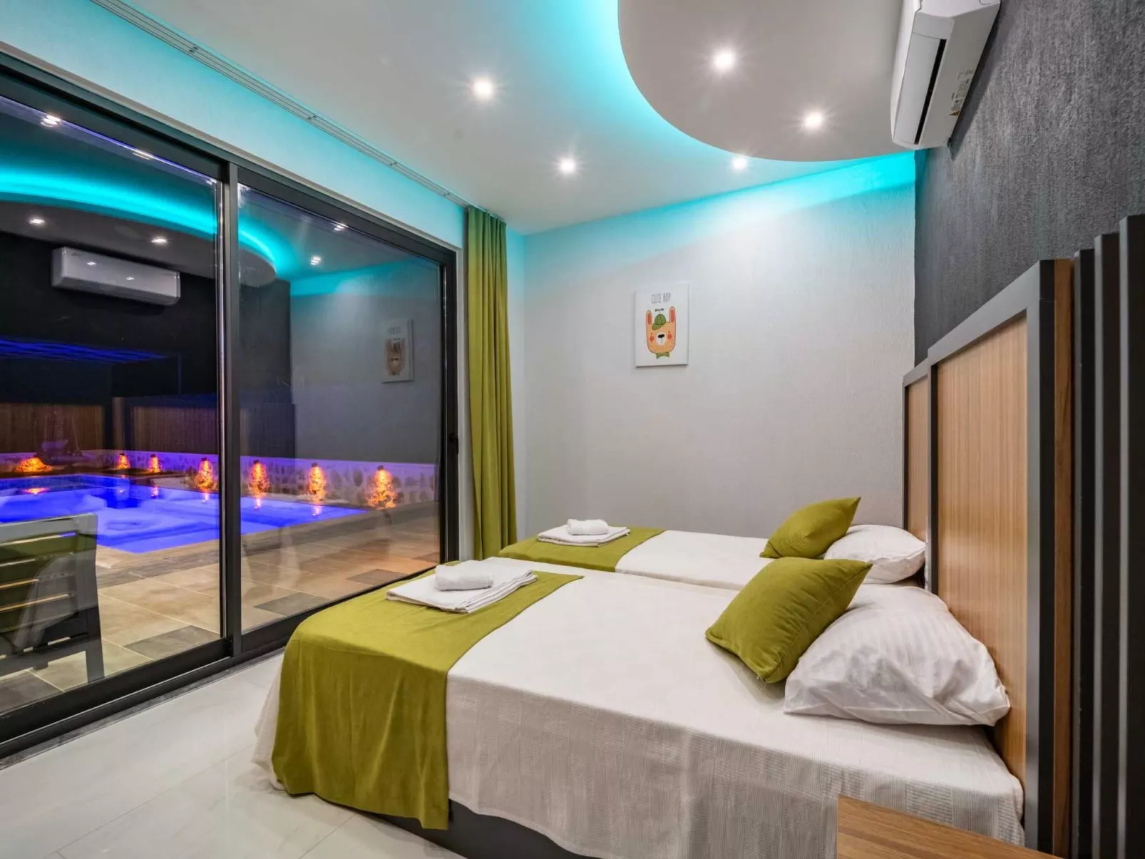 Romantische Luxusvilla in Kalkan Islamlar-Drinnen