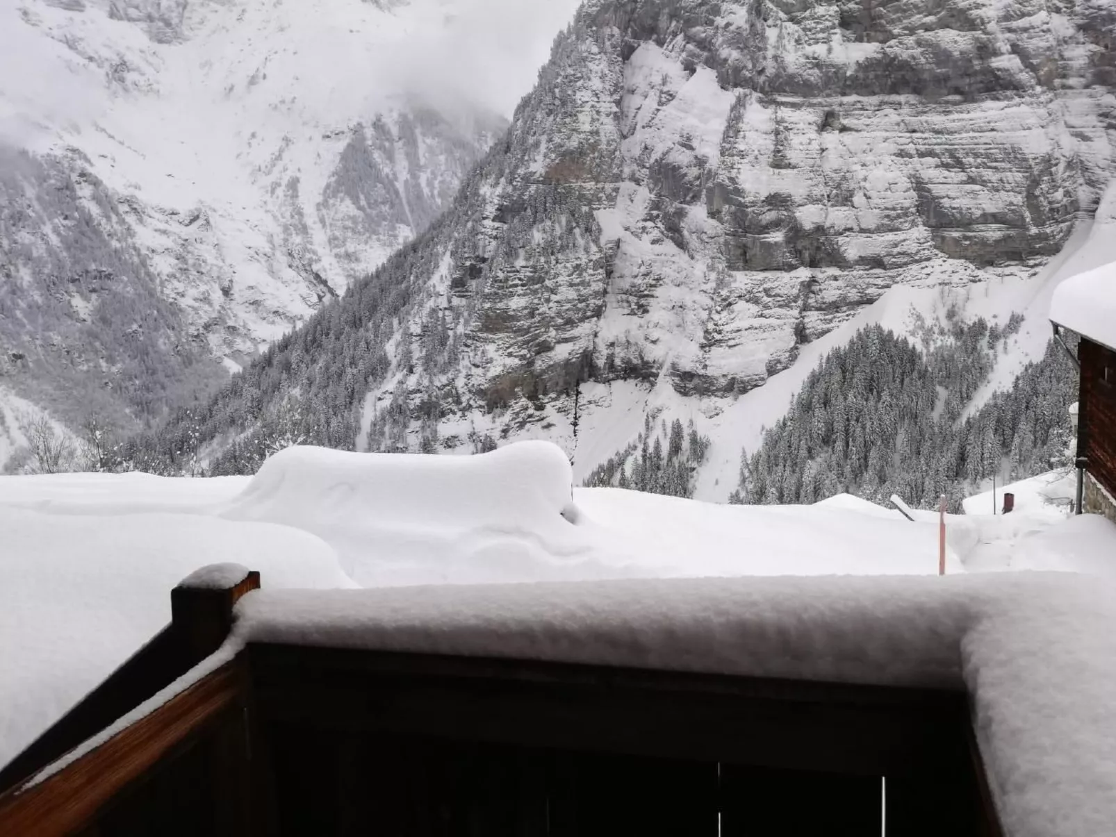 Mit Bergblick-Dedans