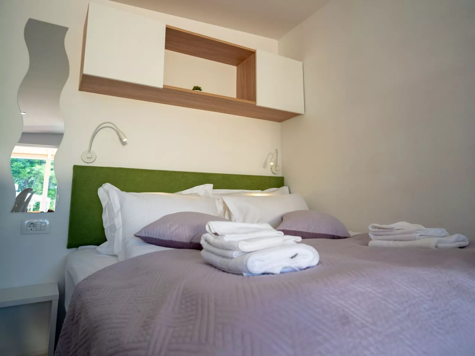 Mobilheim direkt am Strand-Drinnen