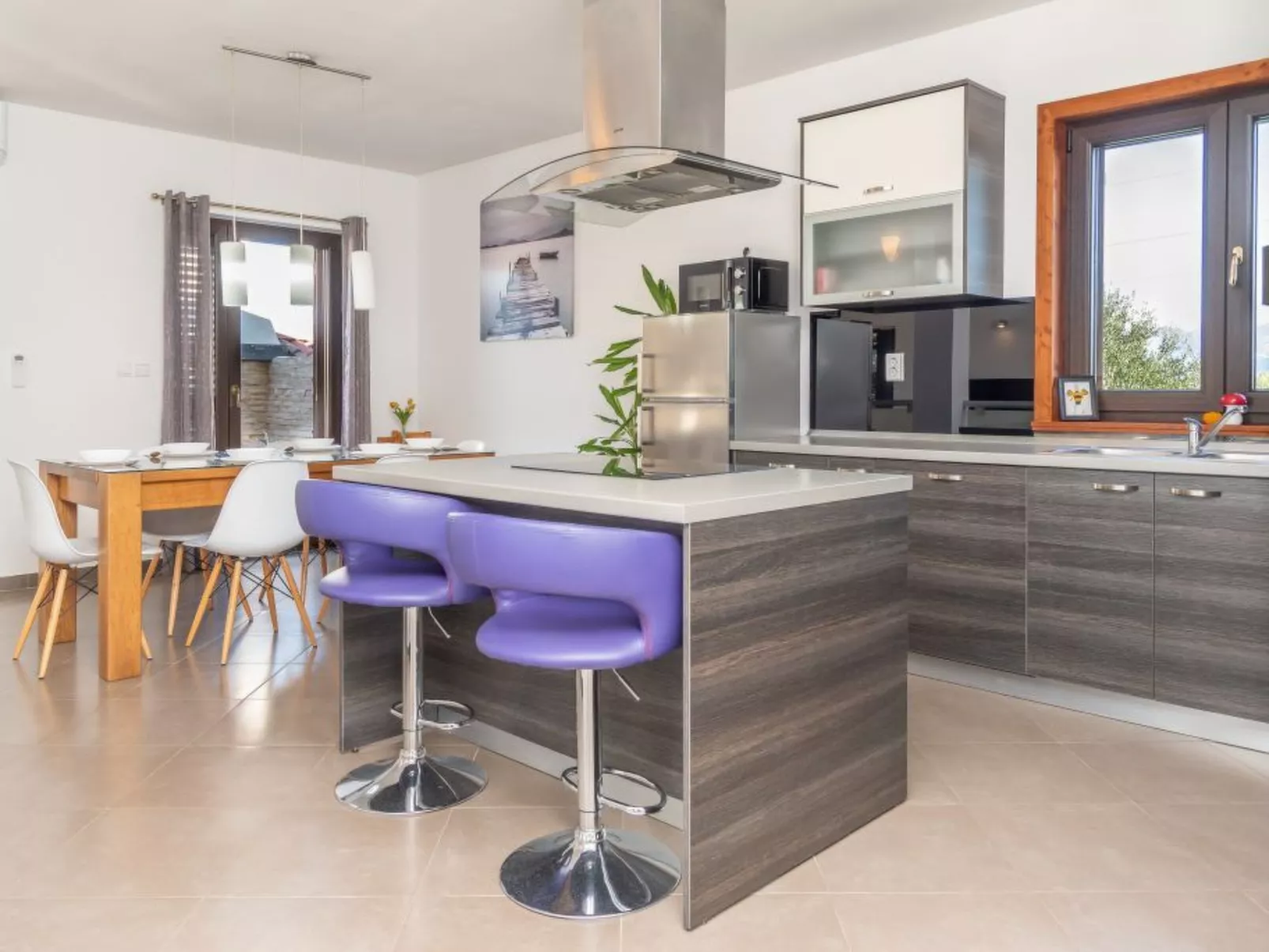 Villa Maslina mit privatem Pool in ruhiger Lage-Drinnen