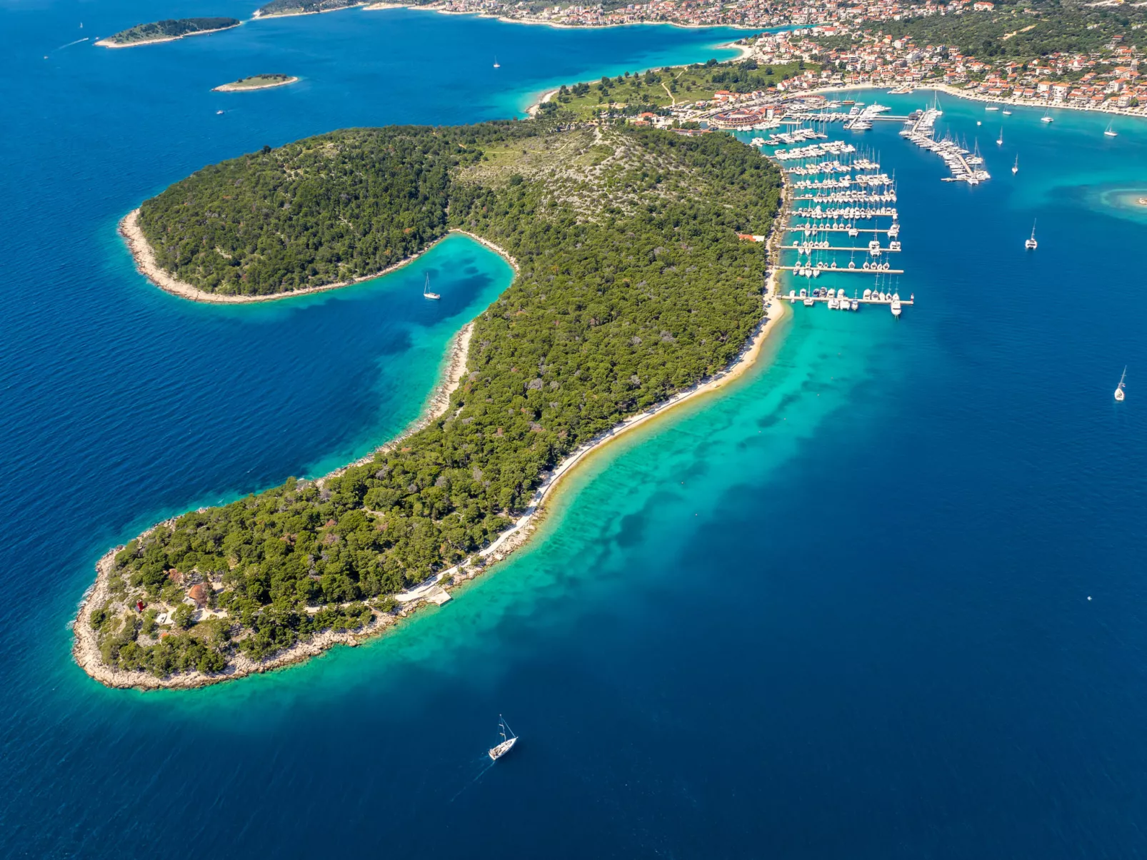 "Biserka" direkt am Strand-Environnement