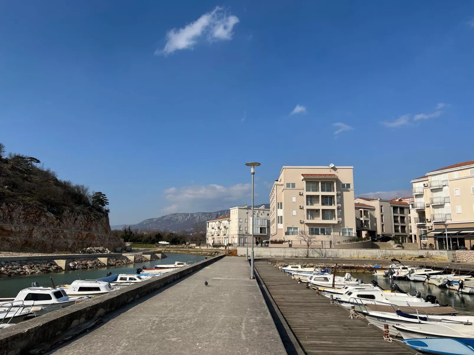 Studio-Wohnung am Meer Marina Mel-Draußen
