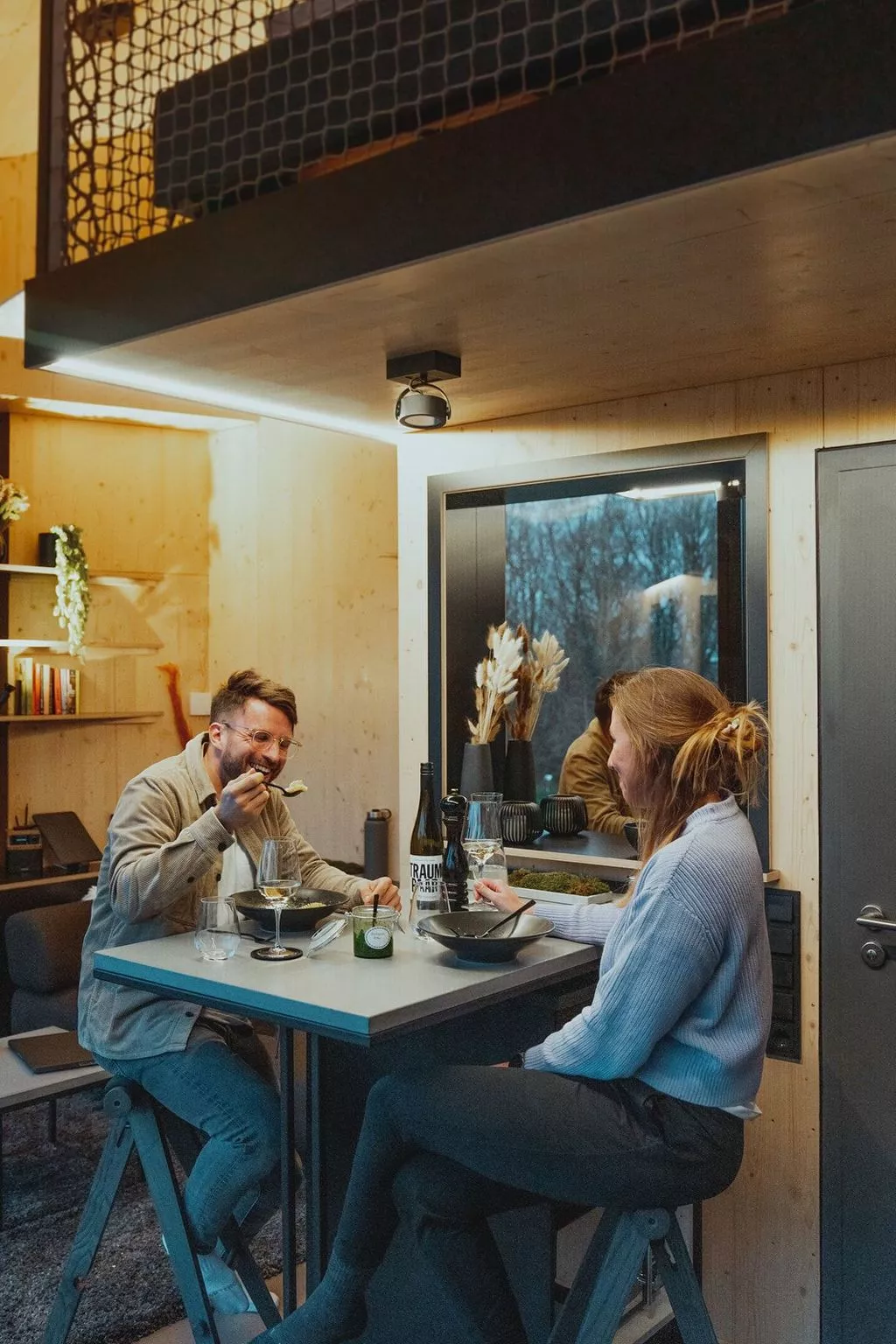 (B) Cabin Stars-Outside