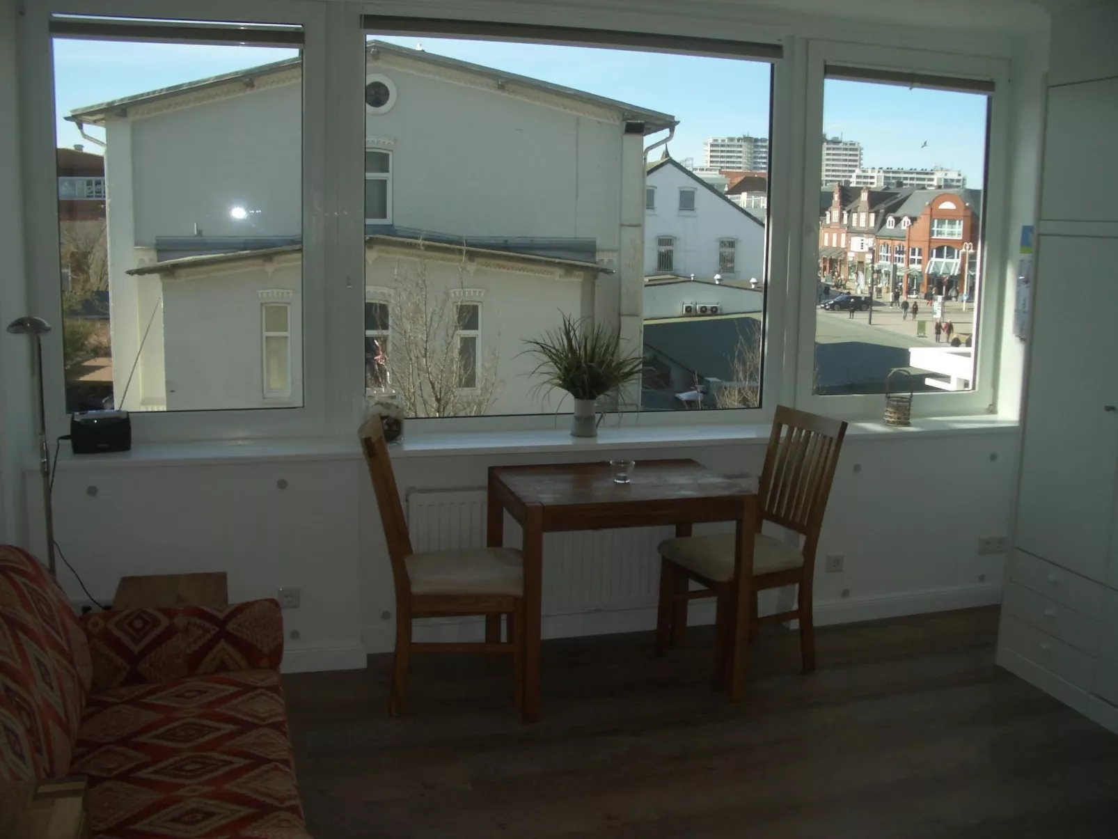 Zentrales Studio mit schöner Aussicht auf Sylt-Dedans