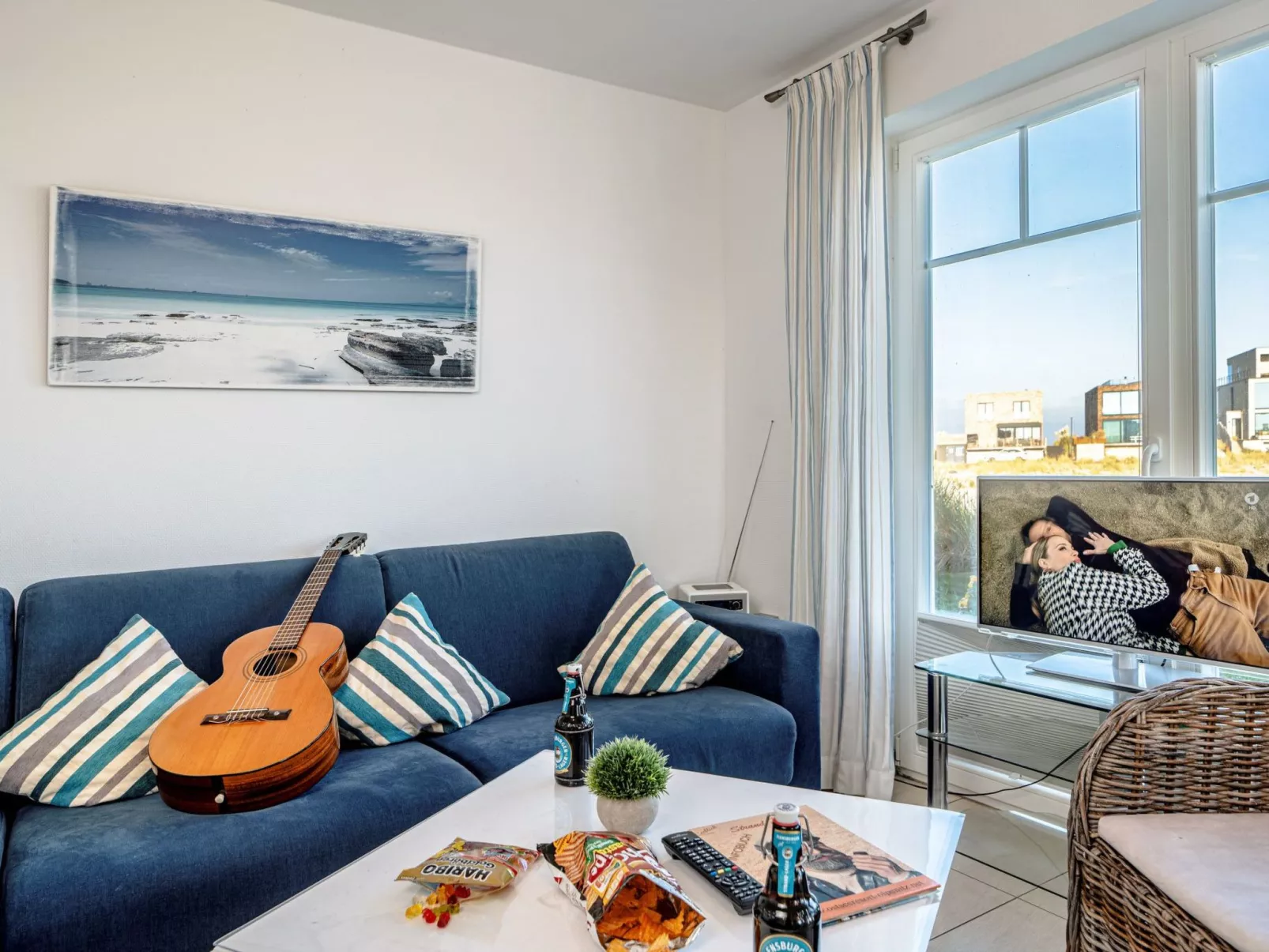 Strand Hus by Seeblick Ferien ORO direkt am Strand-Drinnen