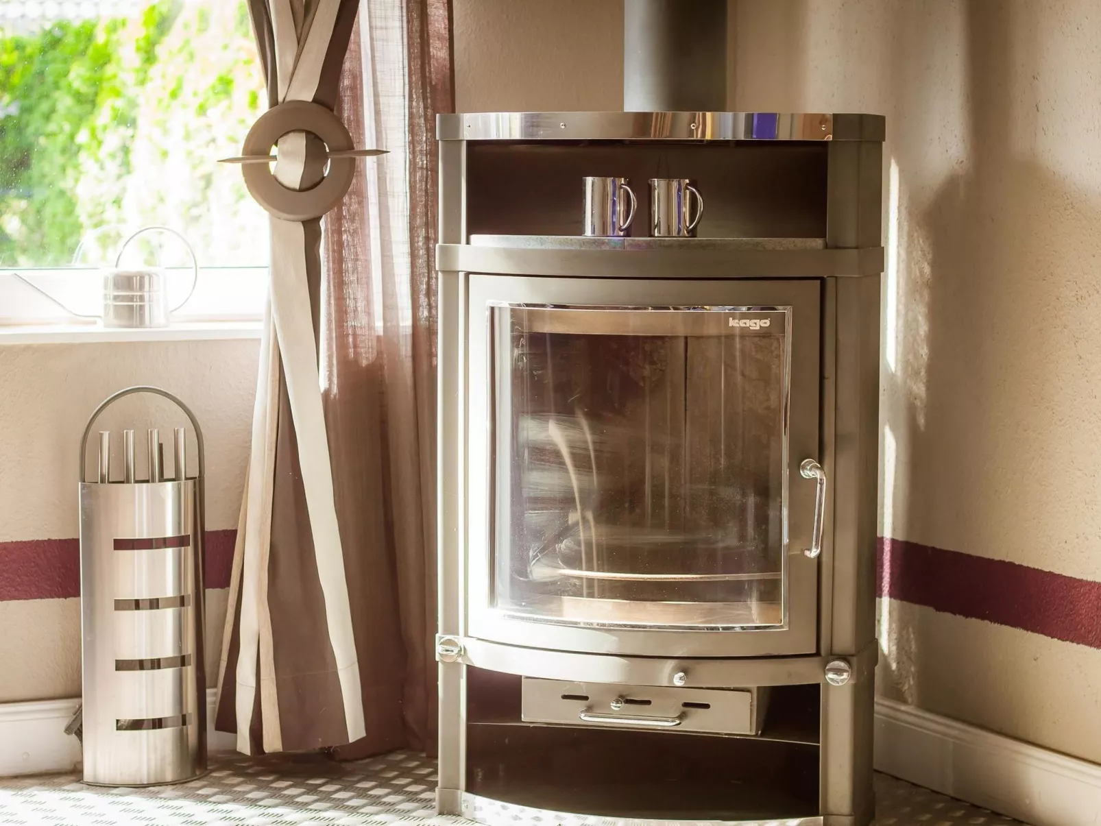 Familienfreundliches Ferienhaus mit Garten-Dedans