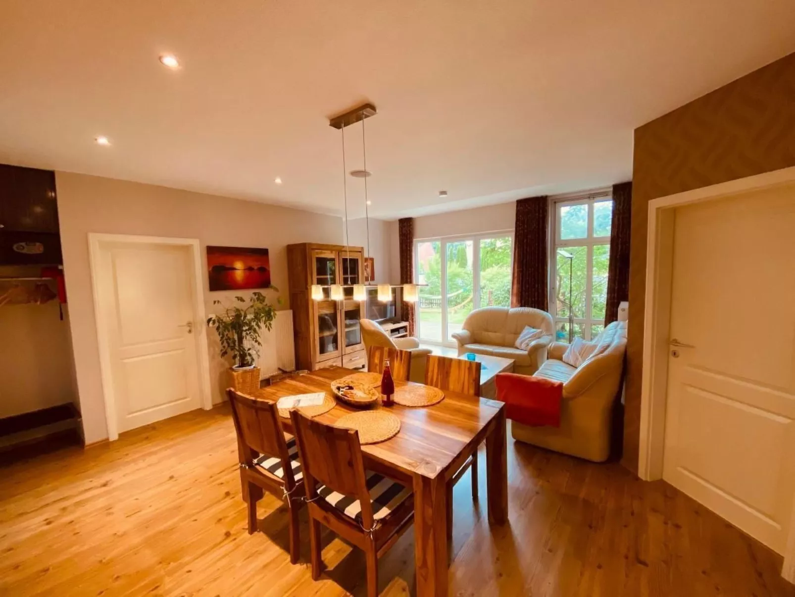 Wohnung in Wulfen mit Garten, Grill und Terrasse-Inside