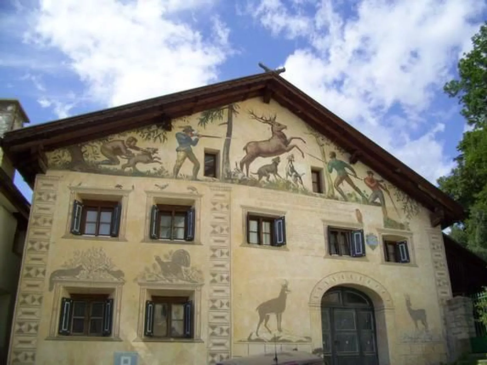 Mit Privatparkplatz-Inside