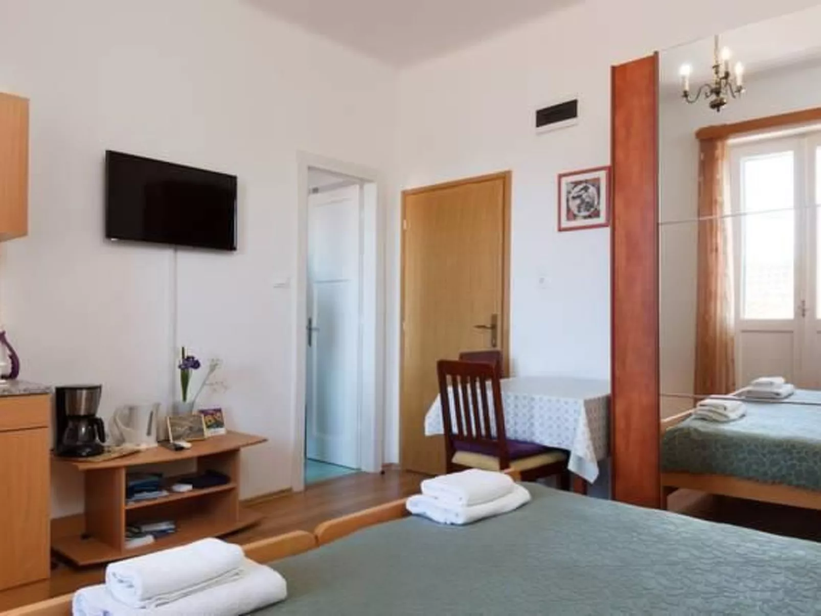 Studio mit Balkon für zwei Personen-Inside