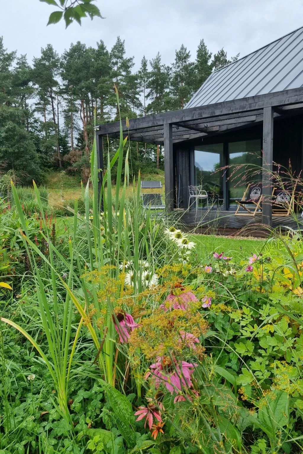 Lublewo21 Ferienhäuser - Draußen