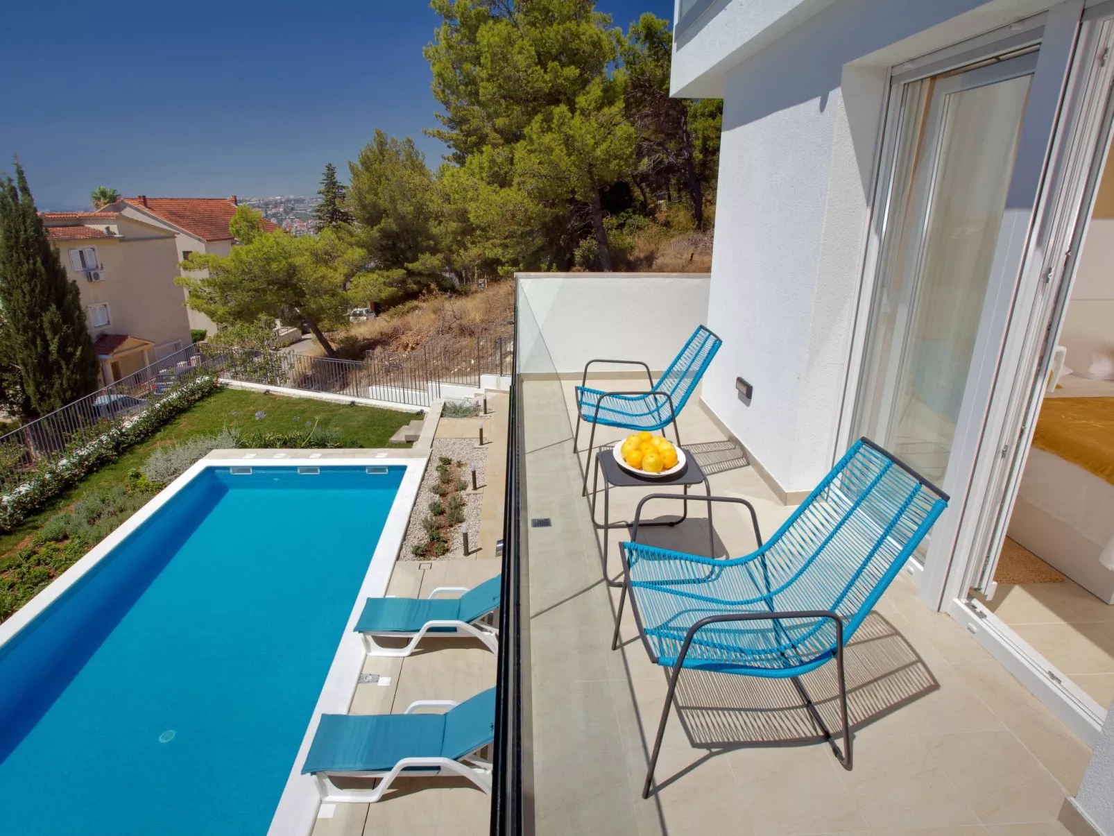 Ferienvilla "Elena" mit eigenem Pool-Draußen