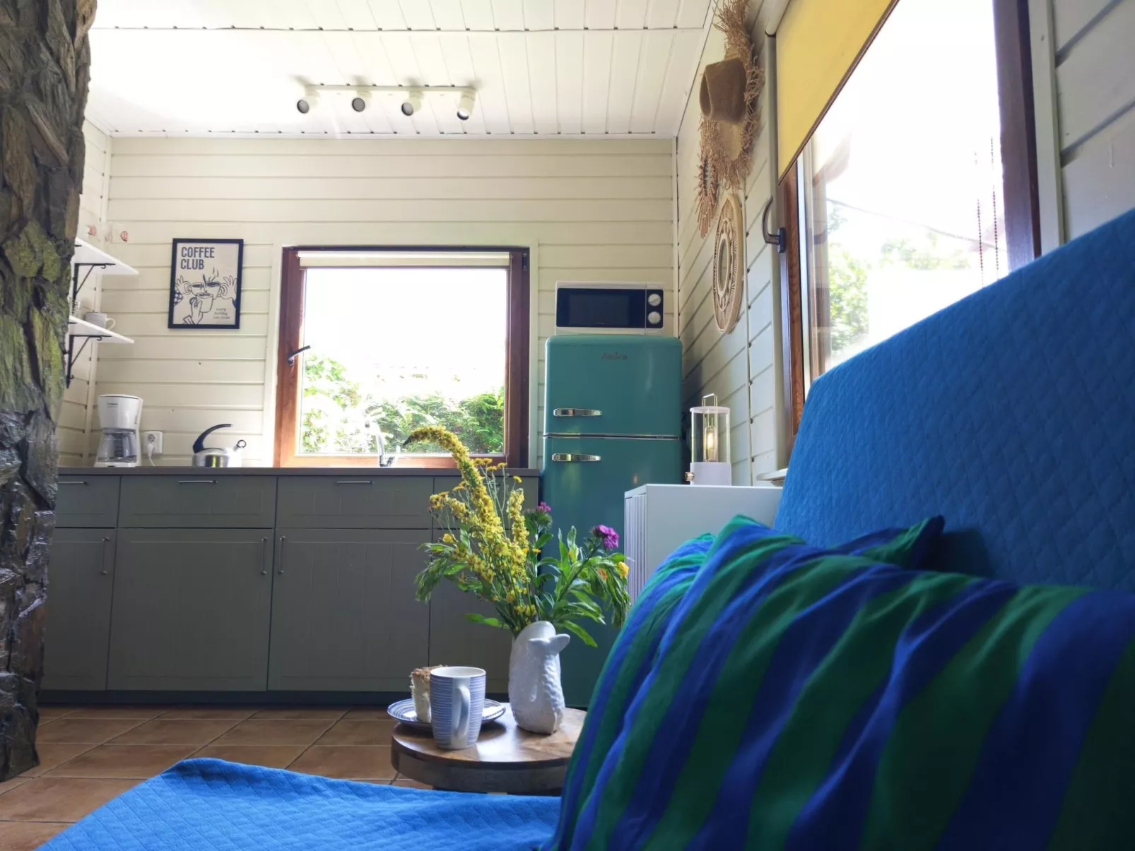 Modernes Ferienhaus in Kopalino mit Grill, Garten und Terrasse-Dedans