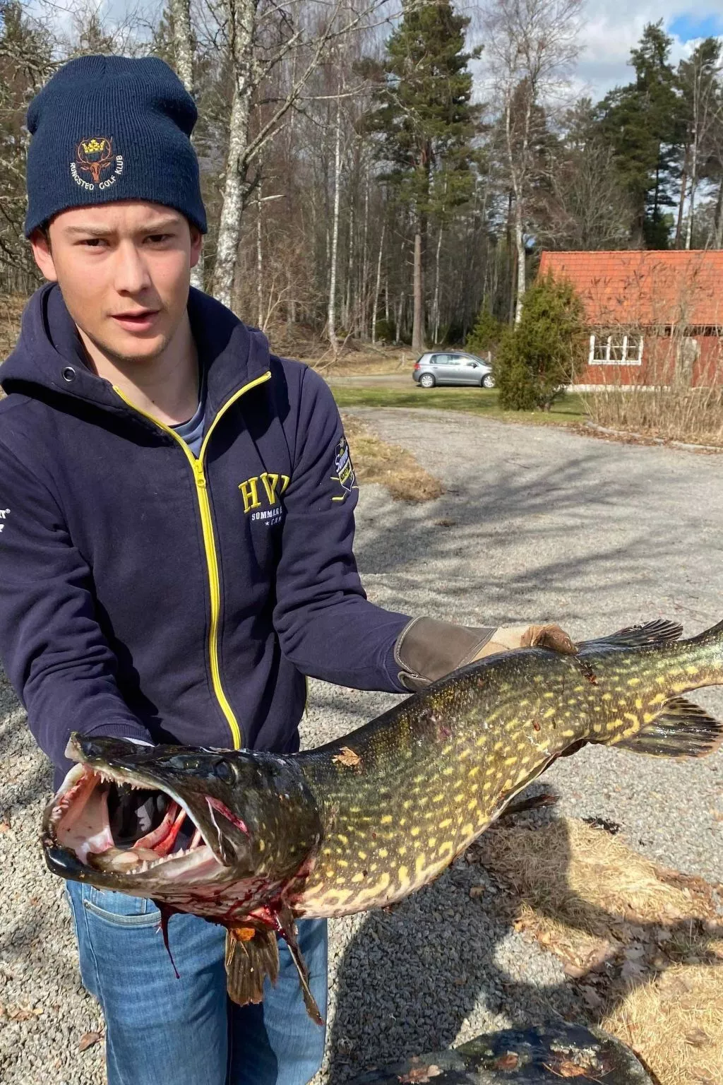 Haus mit toller Aussicht an einem schönen See-Dehors